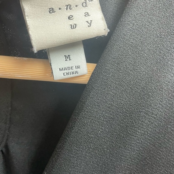 A New Day Black Romper Size M - Picture 2 of 3